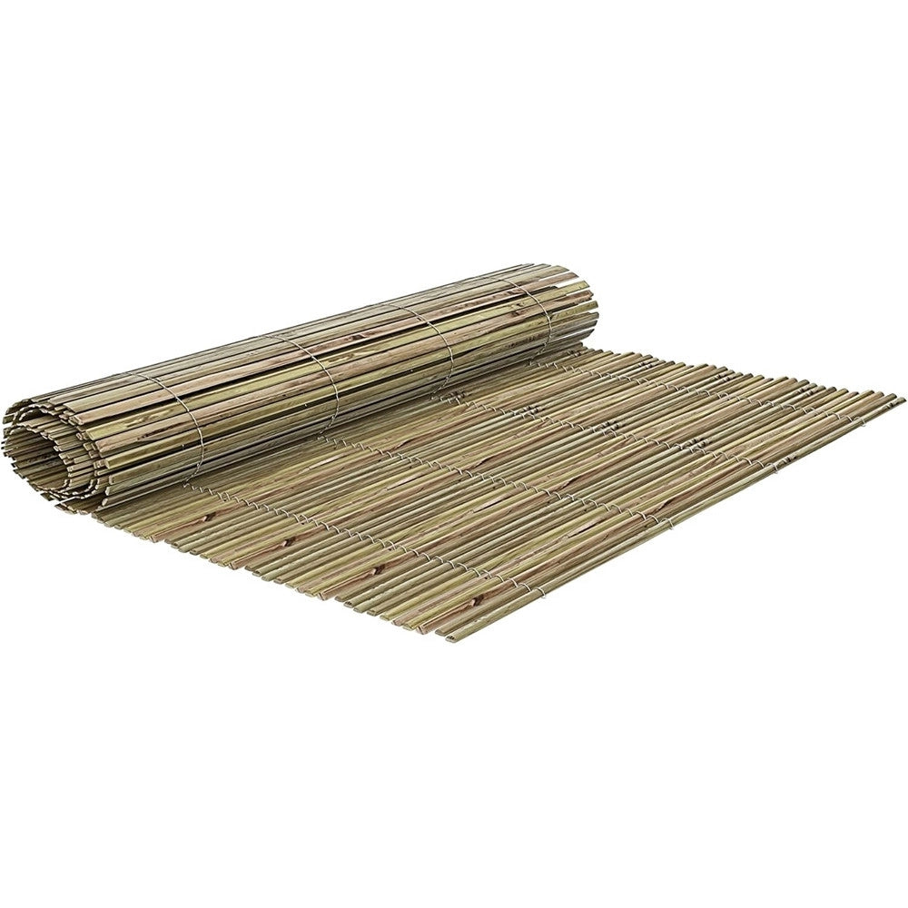 Trade Shop - Arella Canniccio Recinto Cannette Bambù Spaccato 3x1.5mt Giardino Terrazza Ombra 017850 -