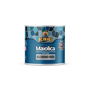 SMALTO MAIOLICA ALLUMINIO 9006  ESTERNI 100 G- 6,0 pz