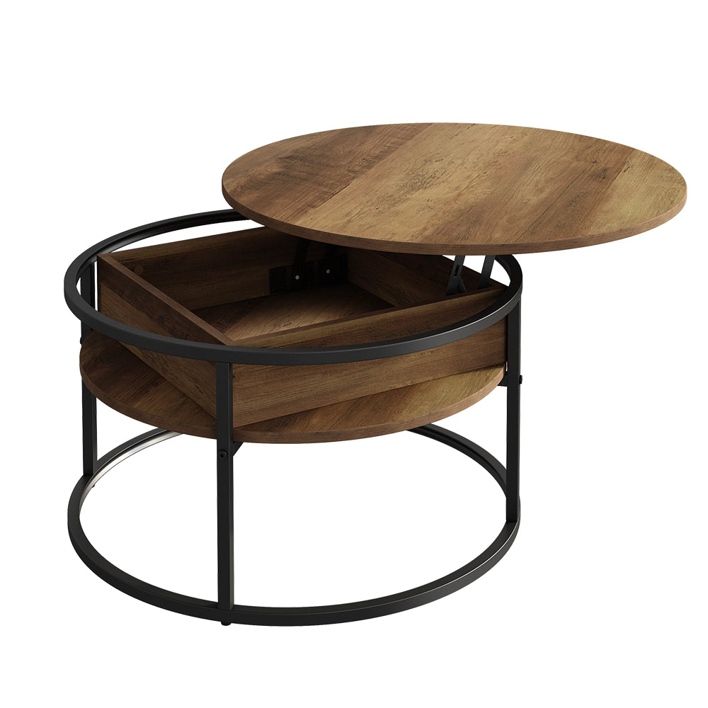 Vicco tavolino soggiorno Legno 77 x 77 cm