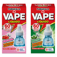 ANTIZANZARE LIQUIDO RICARICA 60 notti - Geranio/Menta  - VAPE