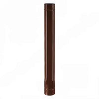 TUBO SMALTATO PER STUFE cm 50 ø 15 marrone EUROPROFIL