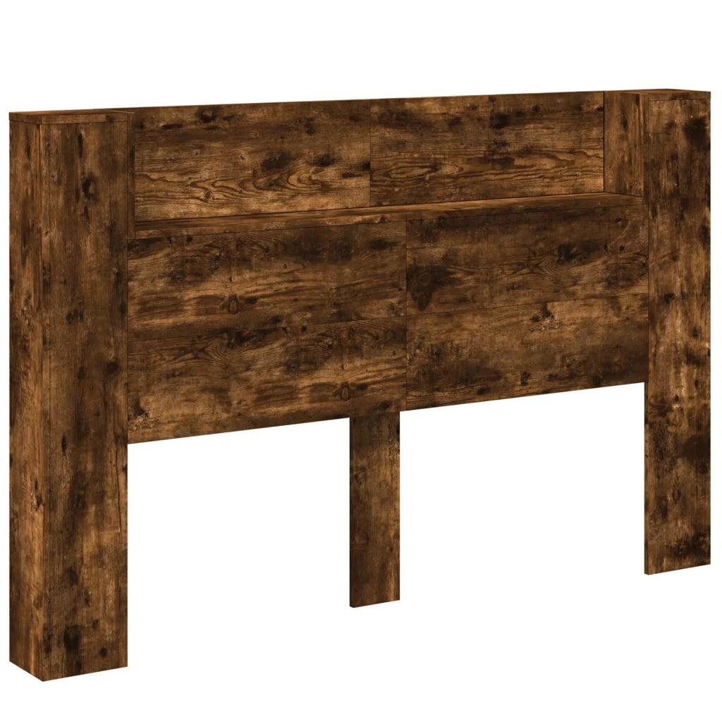 Testiera-Testata-Testiera Decorativa Rovere fum¨¦ 160 x 16,5 x 103,5 cm Legno multistrato