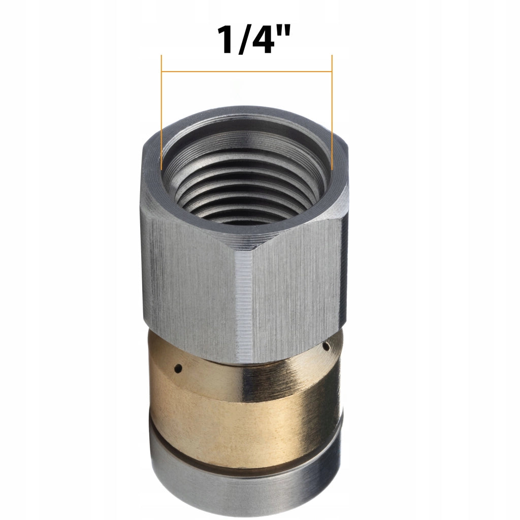 Set di Pulizia Tubo Alta Pressione 20m – Compatibile con Idropulitrice Kärcher K2-K7 | 3 Ugelli (Rotante, Molla, 3+1)
