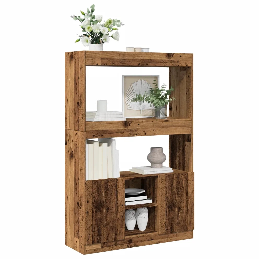 Credenza Legno Antico 92x33x140 cm in Legno Multistrato 3309616