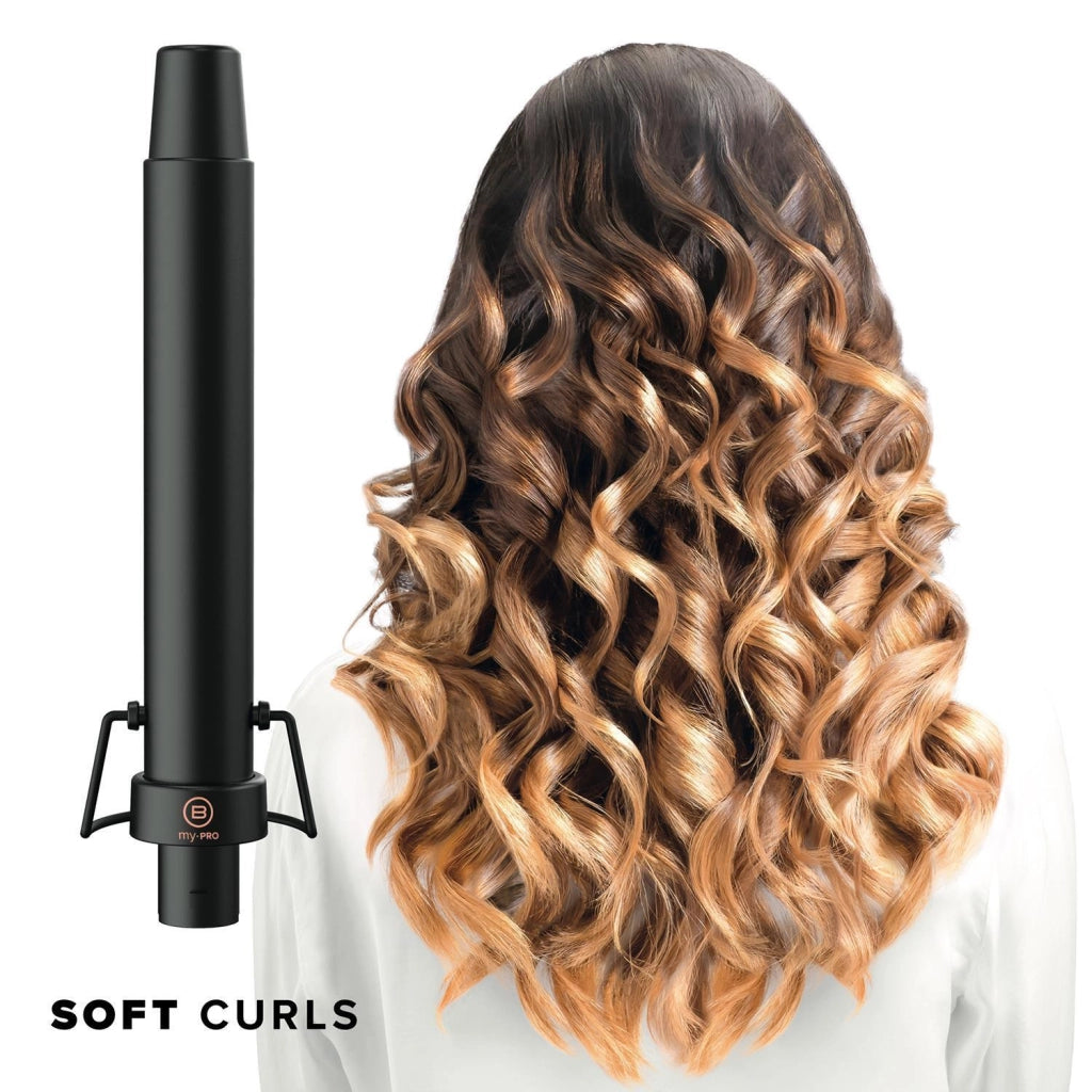 Bellissima 11888 TwistandStyle Ferro Arricciacapelli Automatico 200W Ceramica 3 Accessori Orientabile 90° colore Nero