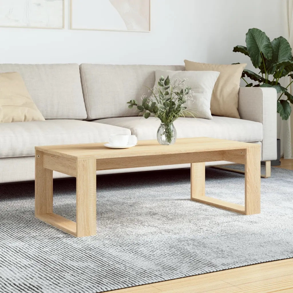 Tavolino da salotto | Tavolino da caff¨¨ | Tavolino da Soggiorno Rovere Sonoma 102x50x35cm Legno Multistrato