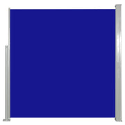 Tenda da sole laterale retrattile/schermo privacy per patio giardino terrazza balcone 140 x 300 cm blu 02_0007088