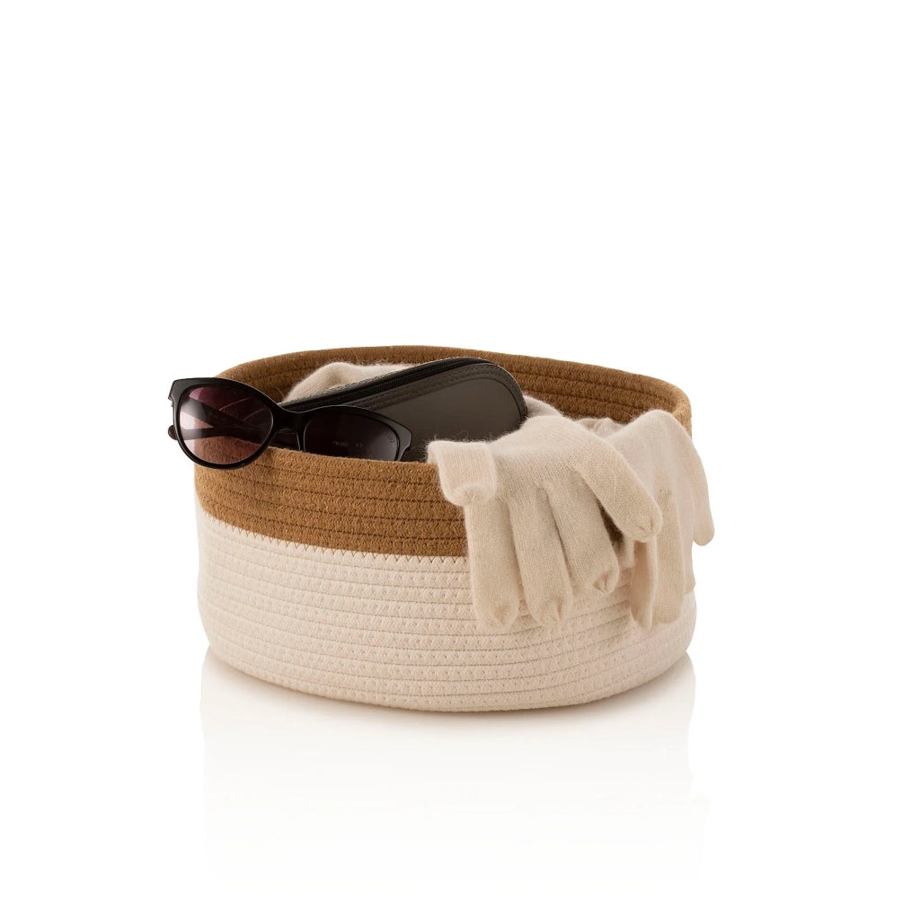 Cestino portaoggetti in cotone RING