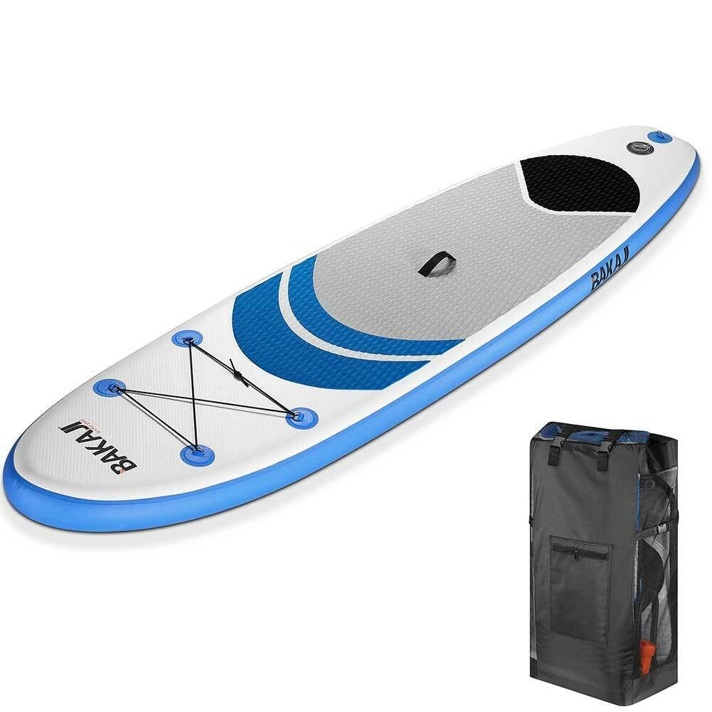 Tavola SUP Gonfiabile Paddle Board con Pagaia e Accessori Sport Mare 320 x 81cm