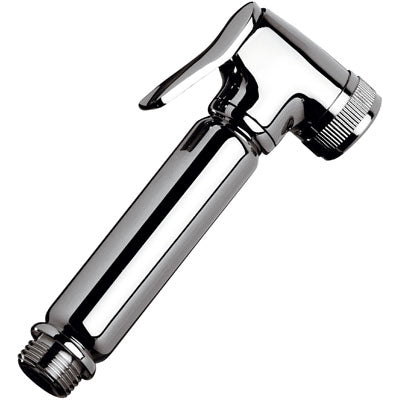 DOCCETTA IDROSCOPINO A PULSANTE IMPUGNATURA LISCIA- Nichel spazzolato- RERU- pezzi 1