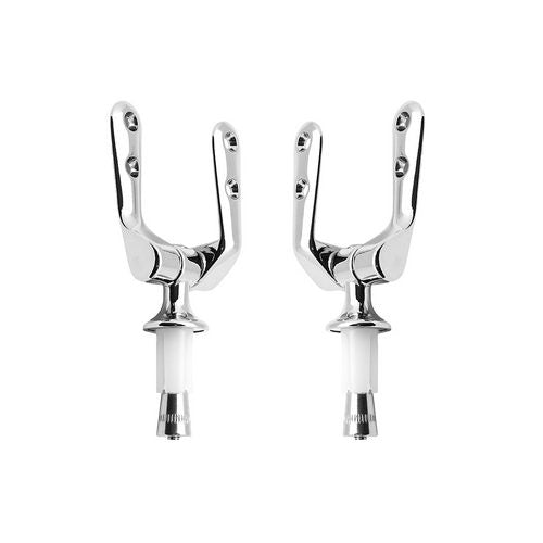 CERNIERE FISSE PER COPRIWATER- Cromo- CW- pezzi 1