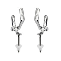 CERNIERE PER SEDILE WC CONCA PASSANTE- CW- pezzi 1