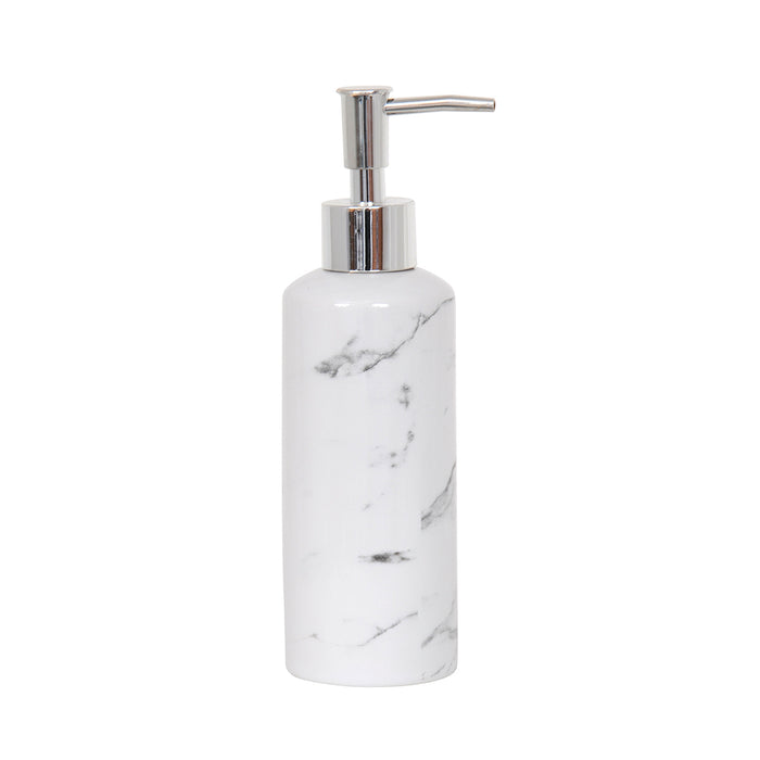 DISPENSER SAPONE IN CERAMICA TOSCANA- Bianco- SPIRE- pezzi 1