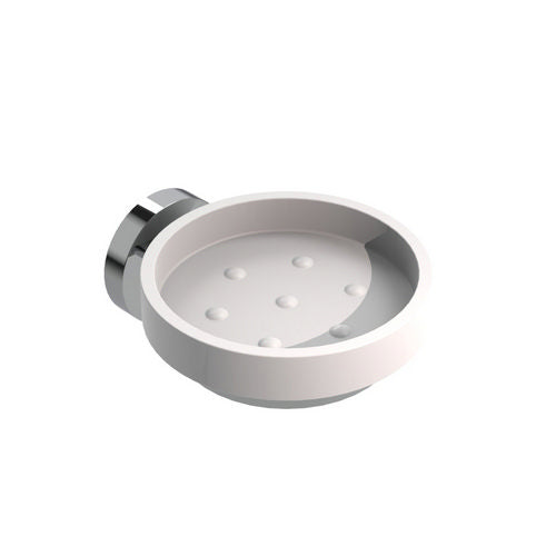 PORTA SAPONE MOD. CLASS- Spazzolato cm 10 x h.5 x 11,8- METAF- pezzi 1