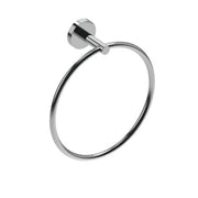PORTA ASCIUGAMANI AD ANELLO MOD. CLASS- Spazzolato cm 21xh.23x7- METAF- pezzi 1