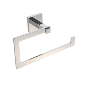 PORTA ASCIUGAMANI AD ANELLO MOD. TREND- Cromo cm 22 x h.11,5 x 6,9- METAF- pezzi 1