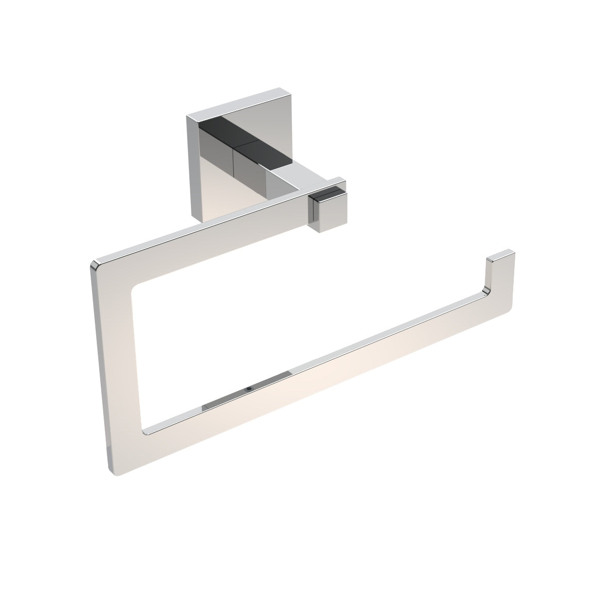 PORTA ASCIUGAMANI AD ANELLO MOD. TREND- Cromo cm 22 x h.11,5 x 6,9- METAF- pezzi 1