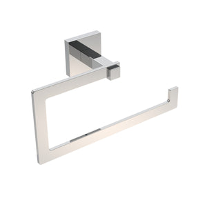 PORTA ASCIUGAMANI AD ANELLO MOD. TREND- Cromo cm 22 x h.11,5 x 6,9- METAF- pezzi 1