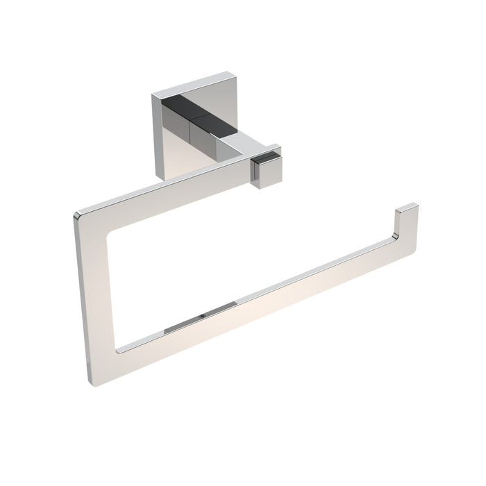PORTA ASCIUGAMANI AD ANELLO MOD. TREND- Cromo cm 22 x h.11,5 x 6,9- METAF- pezzi 1