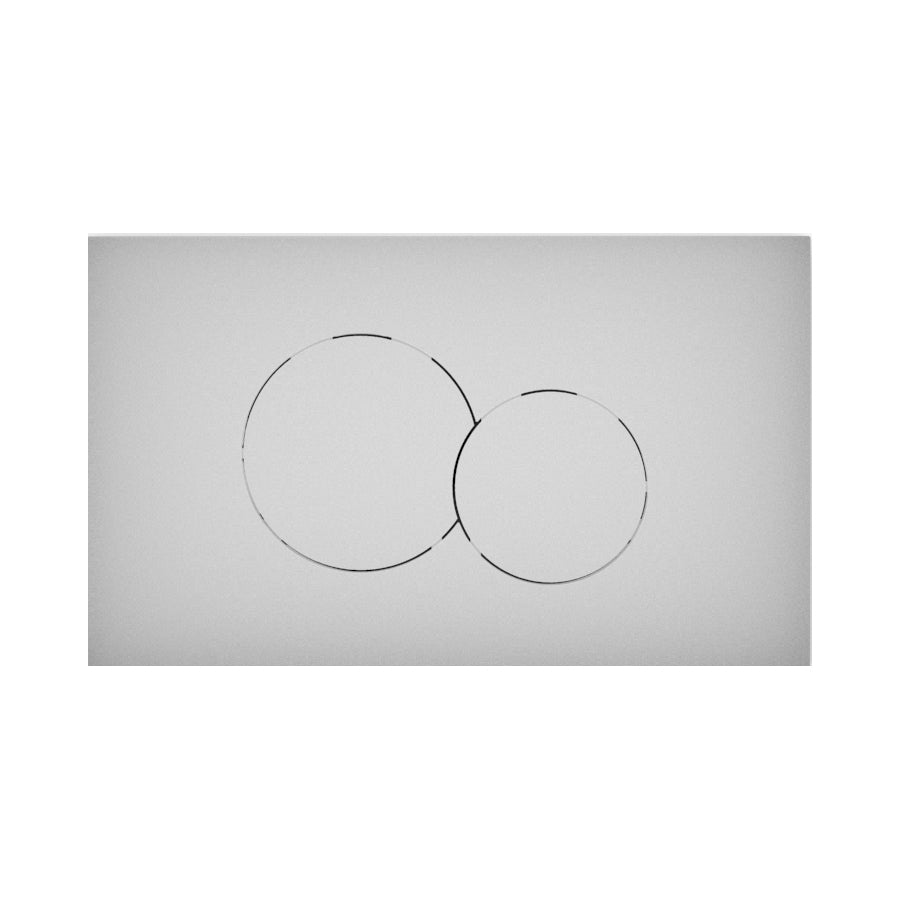 PLACCA PER CASSETTA AD INCASSO LUNARIS- Bianca- ITS- pezzi 1