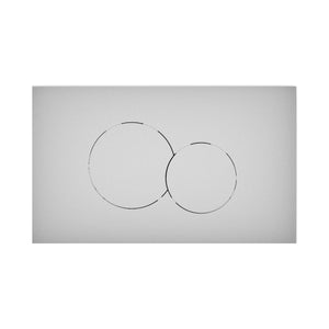 PLACCA PER CASSETTA AD INCASSO LUNARIS- Bianco Opaco- ITS- pezzi 1