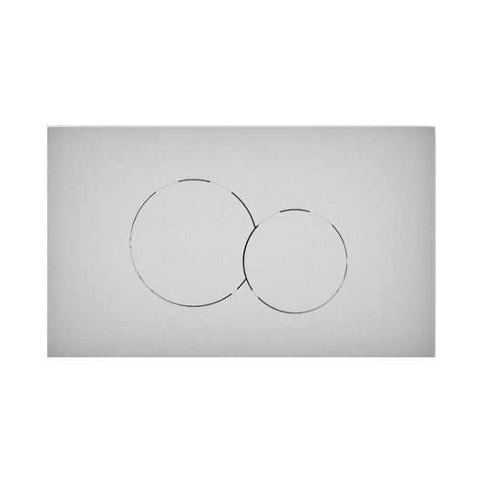 PLACCA PER CASSETTA AD INCASSO LUNARIS- Bianco Opaco- ITS- pezzi 1