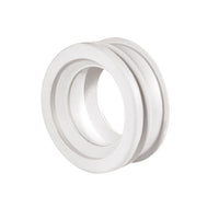 MORSETTO GOMMA BIANCA PER VASO- Diam. Est. 55 Diam. Int. 40/45- G.M.P- pezzi 1