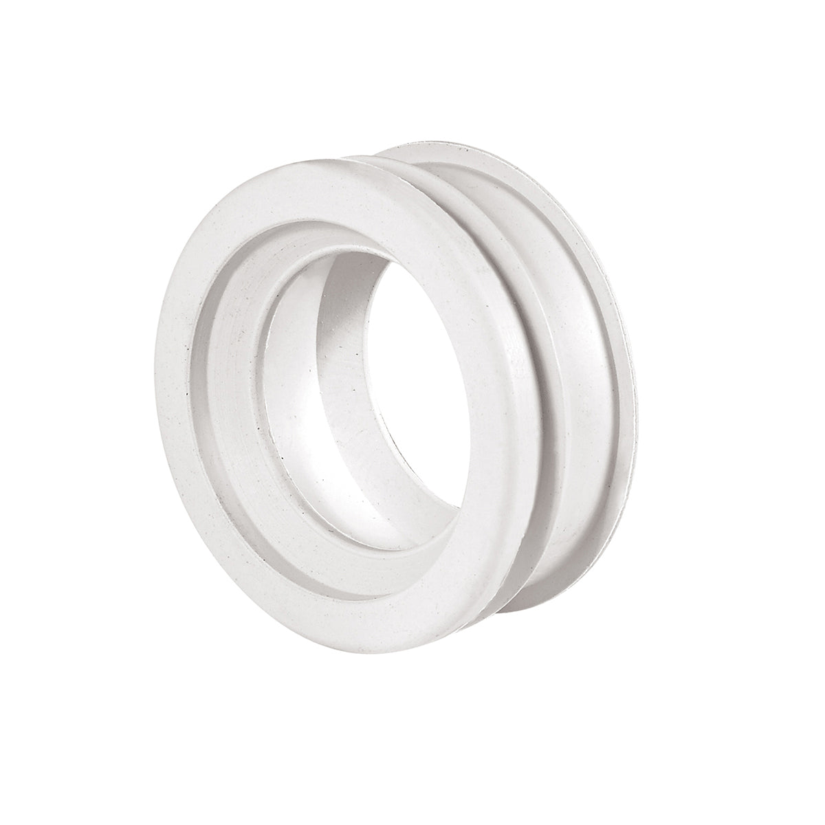 MORSETTO GOMMA BIANCA PER VASO- Diam. Est. 55 Diam. Int. 40/45- G.M.P- pezzi 1