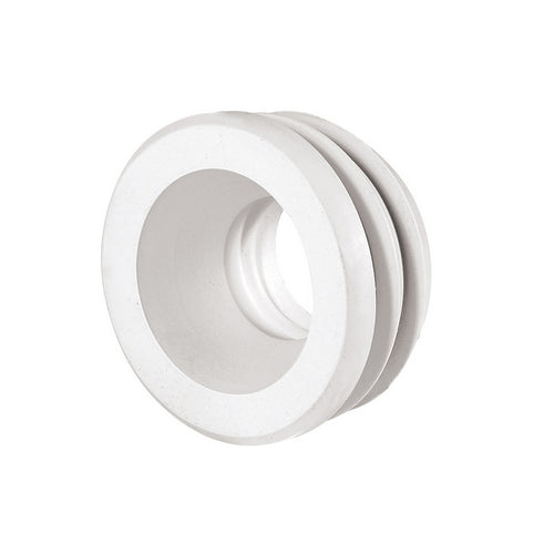 MORSETTO IN GOMMA NR BIANCA PER WC D. 50 MM- Diam. int. mm. 30- G.M.P- pezzi 1