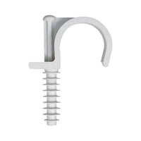 + FISSATUBO SINGOLO A BATTERE- 25 mm (pz 50)- FISCH- pezzi 1