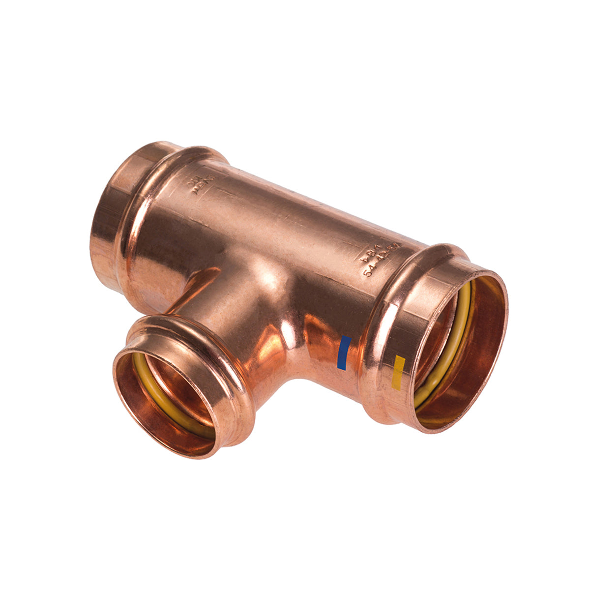 TEE RIDOTTO CENTRALE FFF A PRESSARE  PER ACQUA GAS B ONE- Diam. 18x15x18- IBP- pezzi 1