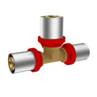 RACCORDO A PRESSARE IKARO A T  RIDOTTA- 32 x 16 x 32 -CONF- IKARO- pezzi 1