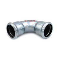 CURVA 90Â° FF A PRESSARE IN ACCIAIO CARBONIO STEEL PRES- Diam. 28- R.M.- pezzi 1