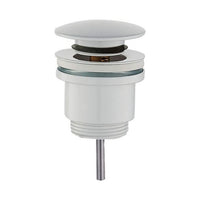 PILETTA CLICK CLACK TONDA UNIVERSALE- Acciaio Spazzolato- DH- pezzi 1