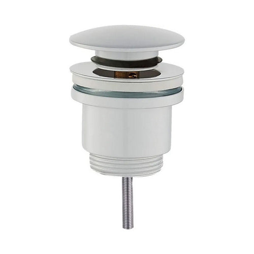 PILETTA CLICK CLACK TONDA UNIVERSALE- Acciaio Spazzolato- DH- pezzi 1