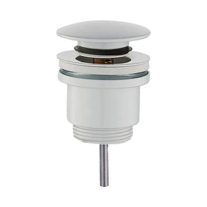 PILETTA CLICK CLACK TONDA UNIVERSALE- Bianco Opaco DH