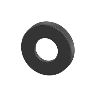 ROSONE IN OTTONE- D. 32 70x12 mm Nero opaco- GHIDI- pezzi 1