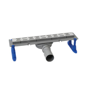 CANALINA IN ABS GRIGLIA INOX  MSTREET- mm 600- GHIDI- pezzi 1