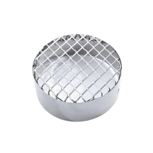 GRIGLIA DI AERAZIONE IN ACCIAIO- Diam. 60- ESCLU- pezzi 1