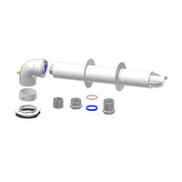 KIT UNIVERSALE SISTEMA COASSIALE LINEA CONVENZIONALE- Diam. 60/100- ESCLU- pezzi 1