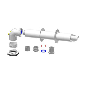 KIT UNIVERSALE SISTEMA COASSIALE LINEA CONVENZIONALE- Diam. 60/100- ESCLU- pezzi 1