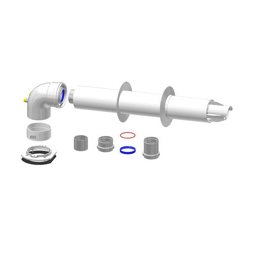 KIT UNIVERSALE SISTEMA COASSIALE LINEA CONVENZIONALE- Diam. 60/100- ESCLU- pezzi 1