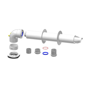 KIT UNIVERSALE SISTEMA COASSIALE LINEA CONVENZIONALE- Diam. 60/100- ESCLU- pezzi 1