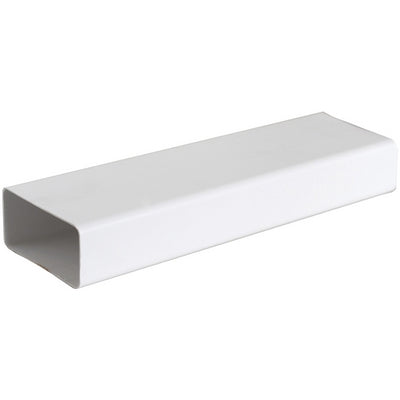 TUBO PER SISTEMA DI AERAZIONE CANALIZZATA IN PVC PER CAPPA CUCINA- 1000 mm - sez. 220x90- FIRST- pezzi 1