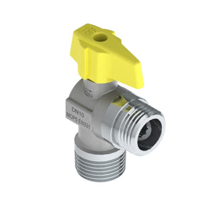 VALVOLA A SFERA PER GAS ANGOLO MM- 1/2  DN 10- EUROT- pezzi 1