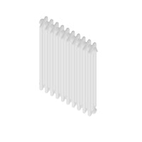 RADIATORE TUBOLARE ARDESIA 3 COLONNE H656- 24 Elementi Nero- CORDI- pezzi 1