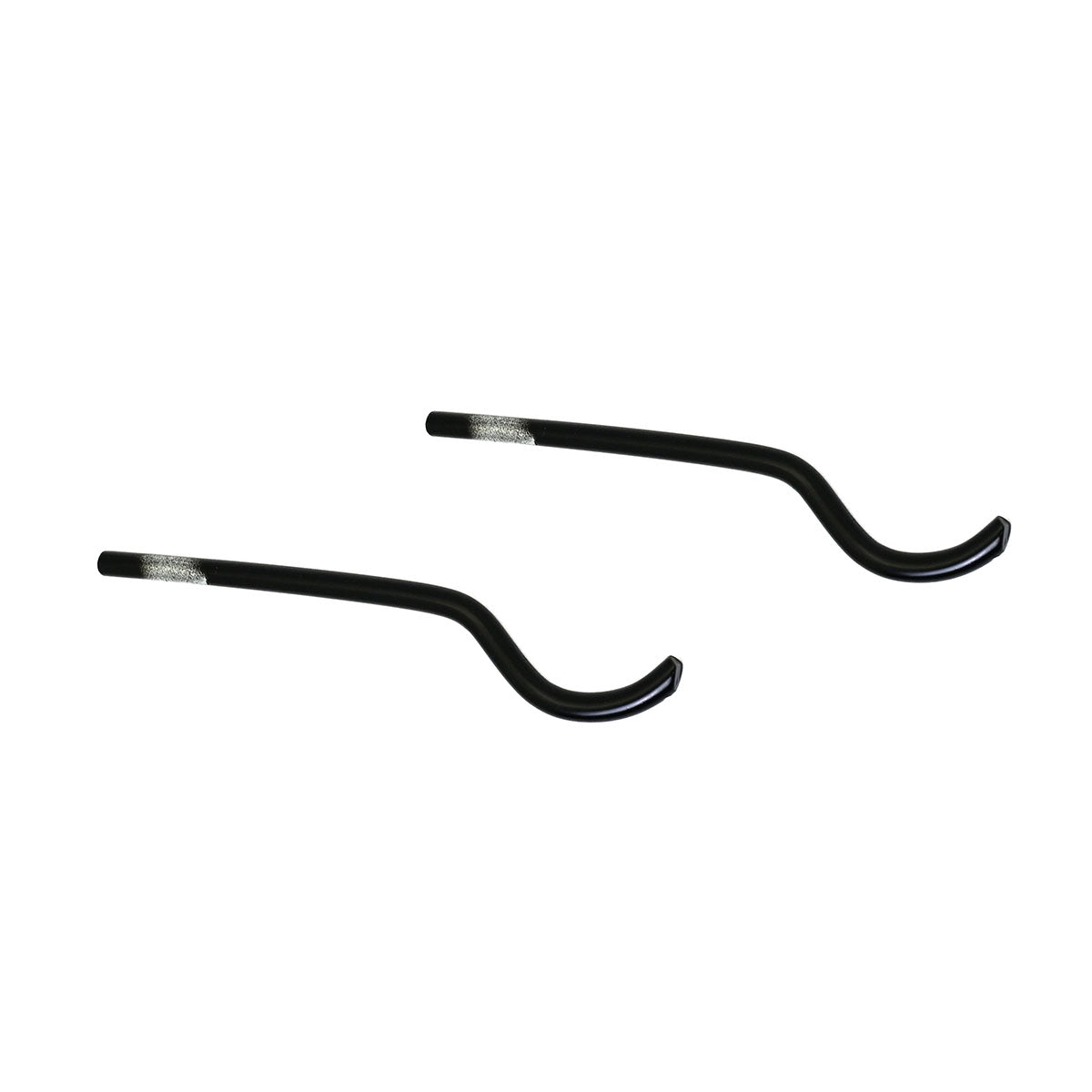 2 PZ MENSOLA VERNICIATA NERA PER RADIATORI ARDESIA- D.12 Nere- CORDI- pezzi 1