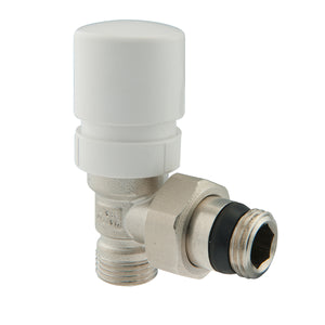 VALVOLA AD ANGOLO TERMOSTATIZZABILE CON PREREGOLAZIONE VATS GC- 3/8 - 1/2x16- TDMB- pezzi 1