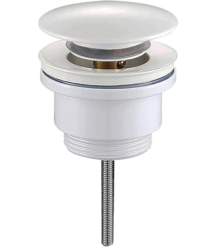 PILETTA CLICK CLACK TONDA UNIVERSALE- Bianco Opaco DH