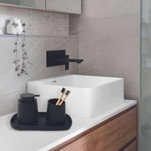 DISPENSER SAPONE IN CERAMICA MAONIE- Nero Opaco- SPIRE- pezzi 1